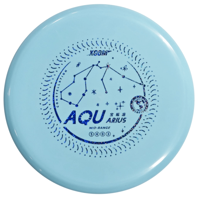 Aqu-Earth Aquarius disc golf disc